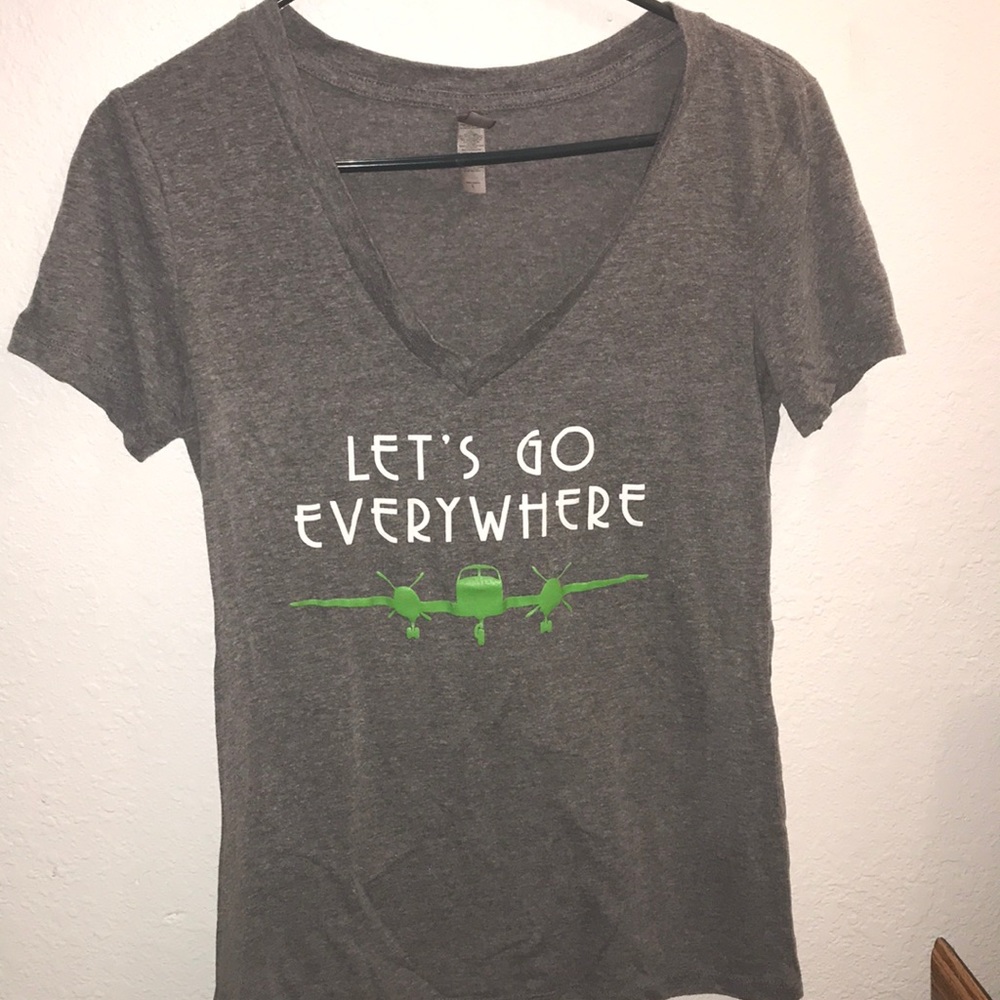 Let’s go everywhere T-shirt✈️